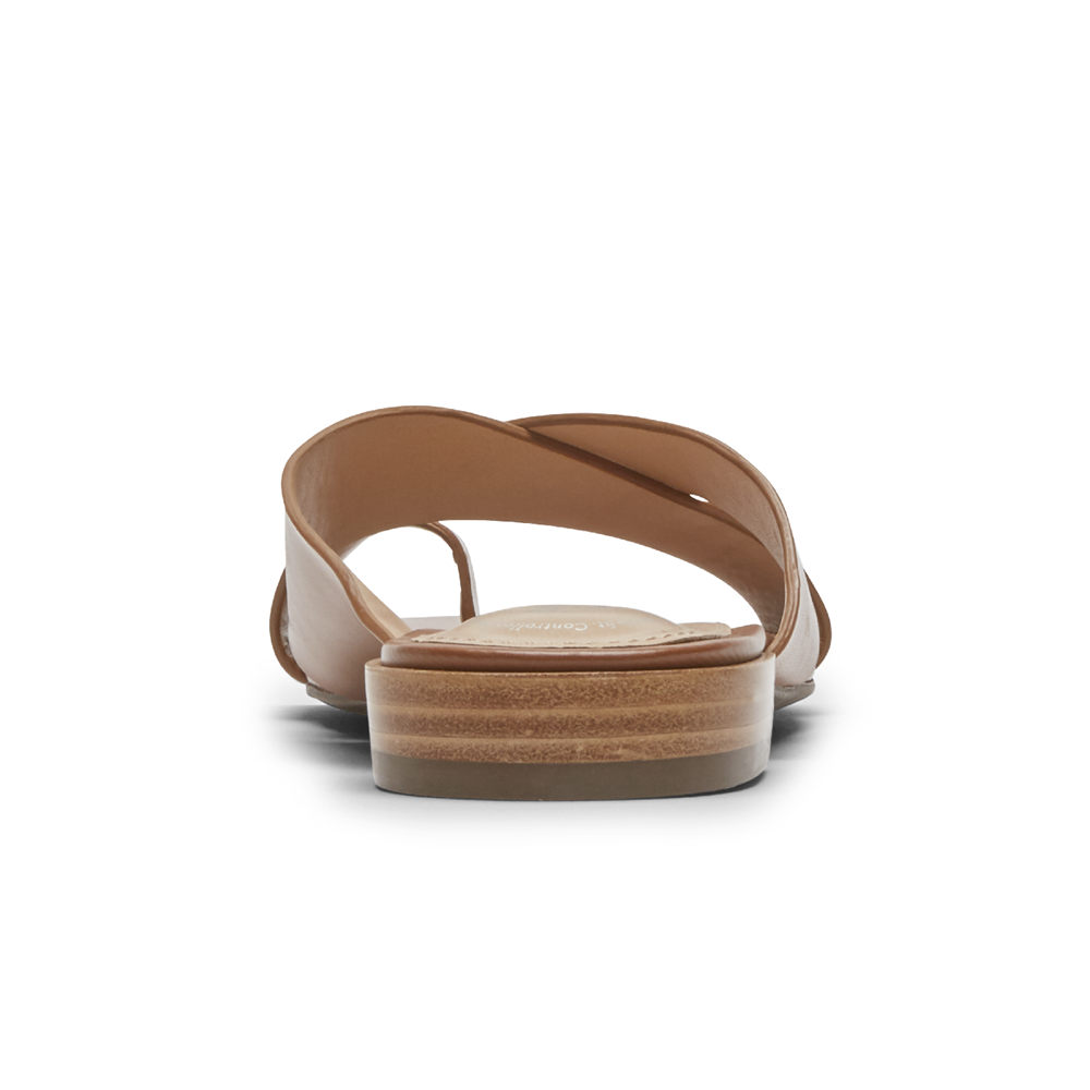 Rockport Thongs Dame Brune - Total Motion Zosia Toe - DKXZ92467